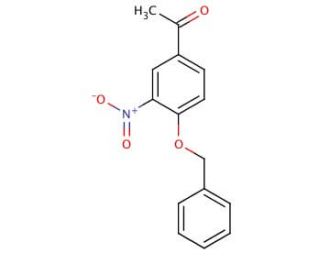 4&prime;-Benzyloxy-3&prime;-nitroacetophenone (CAS 14347-05-8) - chemical structure image