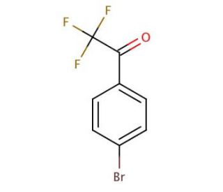 4&prime;-Bromo-2,2,2-trifluoroacetophenone (CAS 16184-89-7) - chemical structure image