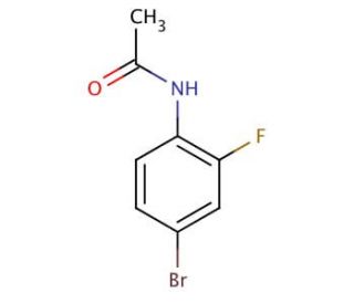 4&prime;-Bromo-2&prime;-fluoroacetanilide (CAS 326-66-9) - chemical structure image