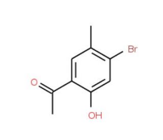 4&prime;-Bromo-2&prime;-hydroxy-5&prime;-methylacetophenone (CAS 50342-17-1) - chemical structure image