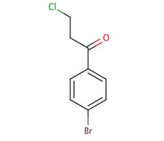 4&prime;-Bromo-3-chloropropiophenone (CAS 31736-73-9) - chemical structure image