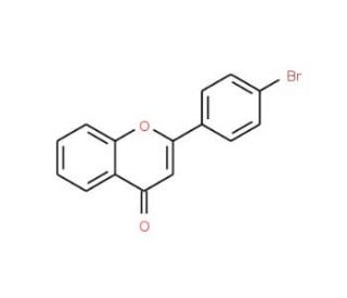 4&prime;-Bromoflavone (CAS 20525-20-6) - chemical structure image