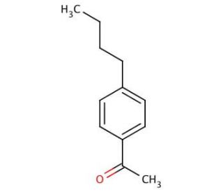 4&prime;-Butylacetophenone (CAS 37920-25-5) - chemical structure image