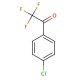 4′-Chloro-2,2,2-trifluoroacetophenone (CAS 321-37-9) - chemical structure image