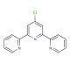 4′-Chloro-2,2′:6′,2′′-terpyridine (CAS 128143-89-5) - chemical structure image