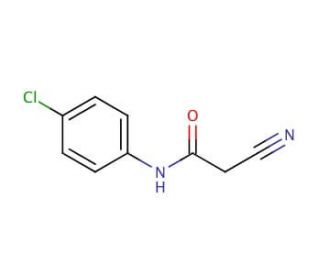 4′-Chloro-2-cyanoacetanilide (CAS 17722-17-7) - chemical structure image