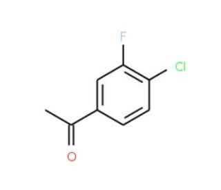 4&prime;-Chloro-3&prime;-fluoroacetophenone (CAS 151945-84-5) - chemical structure image
