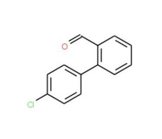 4&prime;-Chlorobiphenyl-2-carbaldehyde (CAS 153850-83-0) - chemical structure image