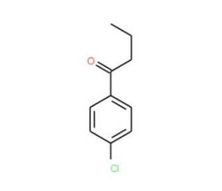 4&prime;-Chlorobutyrophenone (CAS 4981-63-9) - chemical structure image