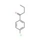 4′-Chlorobutyrophenone (CAS 4981-63-9) - chemical structure image