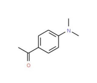 4&prime;-Dimethylaminoacetophenone (CAS 2124-31-4) - chemical structure image