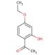4'-Ethoxy-2'-hydroxyacetophenone 的分子结构, CAS编号: 37470-42-1 4′-Ethoxy-2′-hydroxyacetophenone (CAS 37470-42-1) - chemical structure image