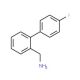 (4′-Fluoro[1,1′-biphenyl]-2-yl)methanamine (CAS 884504-18-1) - chemical structure image