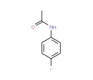 4&prime;-Fluoroacetanilide (CAS 351-83-7) - chemical structure image
