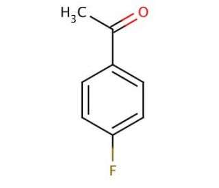 4&prime;-Fluoroacetophenone (CAS 403-42-9) - chemical structure image
