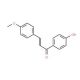 4′-Hydroxy-4-methoxychalcone (CAS 6338-81-4) - chemical structure image