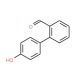 4′-Hydroxy-biphenyl-2-carbaldehyde (CAS 400747-55-9) - chemical structure image
