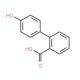 4′-Hydroxy-biphenyl-2-carboxylic acid (CAS 67526-82-3) - chemical structure image