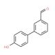 4′-Hydroxy-biphenyl-3-carbaldehyde - chemical structure image