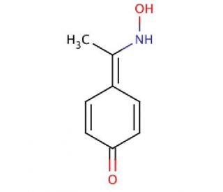 4&prime;-Hydroxyacetophenone Oxime - chemical structure image