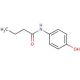 4′-Hydroxybutyranilide (CAS 101-91-7) - chemical structure image