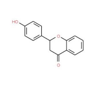 4&prime;-Hydroxyflavanone (CAS 6515-37-3) - chemical structure image