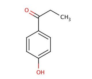 4&prime;-Hydroxypropiophenone (CAS 70-70-2) - chemical structure image