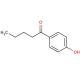 4′-Hydroxyvalerophenone (CAS 2589-71-1) - chemical structure image