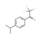 4′-iso-Propyl-2,2,2-trifluoroacetophenone (CAS 124211-72-9) - chemical structure image