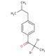 4′-Isobutyl-2,2-dibromopropiophenone - chemical structure image