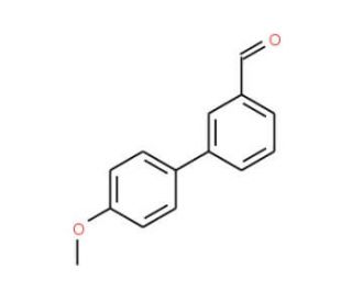 4&prime;-Methoxy-[1,1&prime;-biphenyl]-3-carboxaldehyde (CAS 118350-17-7) - chemical structure image
