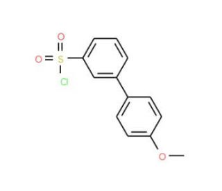 4&prime;-Methoxy-[1,1&prime;-biphenyl]-3-sulphonyl chloride - chemical structure image