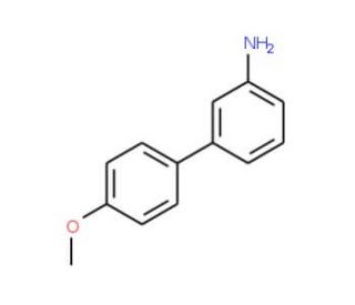 4&prime;-Methoxy[1,1&prime;-biphenyl]-3-amine (CAS 53059-28-2) - chemical structure image
