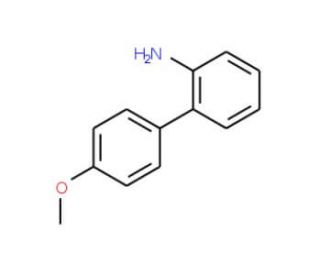 4&prime;-Methoxybiphenyl-2-ylamine (CAS 38089-03-1) - chemical structure image