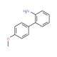 4′-Methoxybiphenyl-2-ylamine (CAS 38089-03-1) - chemical structure image