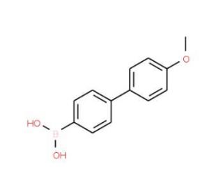 4&prime;-Methoxybiphenyl-4-boronic acid (CAS 156642-03-4) - chemical structure image