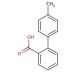 4′-Methyl-2-biphenylcarboxylic acid (CAS 7148-03-0) - chemical structure image