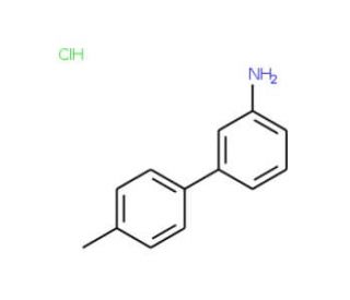 4&prime;-Methyl-biphenyl-3-ylamine hydrochloride - chemical structure image