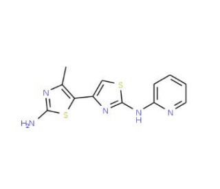 4&prime;-Methyl-N*2*-pyridin-2-yl-[4,5&prime;]bithiazolyl-2,2&prime;-diamine - chemical structure image