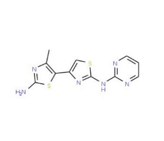 4&prime;-Methyl-N*2*-pyrimidin-2-yl-[4,5&prime;]bithiazolyl-2,2&prime;-diamine - chemical structure image