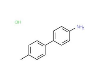 4&prime;-Methyl[1,1&prime;-biphenyl]-4-amine hydrochloride (CAS 1204-78-0) - chemical structure image