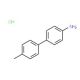 4′-Methyl[1,1′-biphenyl]-4-amine hydrochloride (CAS 1204-78-0) - chemical structure image