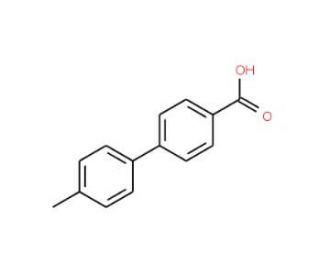 4&prime;-Methyl[1,1&prime;-biphenyl]-4-carboxylic acid (CAS 720-73-0) - chemical structure image