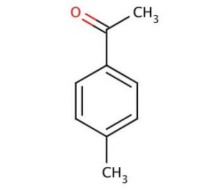 4&prime;-Methylacetophenone (CAS 122-00-9) - chemical structure image