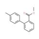 4′-Methylbiphenyl-2-carboxylic acid methyl ester (CAS 114772-34-8) - chemical structure image