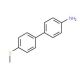 4′-Methylsulfanyl-biphenyl-4-ylamine - chemical structure image