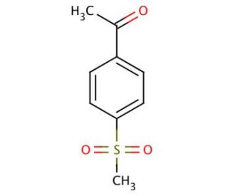 4&prime;-(Methylsulfonyl)acetophenone (CAS 10297-73-1) - chemical structure image