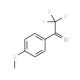 4′-Methylthio-2,2,2-trifluoroacetophenone - chemical structure image