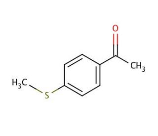 4&prime;-(Methylthio)acetophenone (CAS 1778-09-2) - chemical structure image