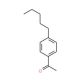 4′-n-Pentylacetophenone (CAS 37593-02-5) - chemical structure image